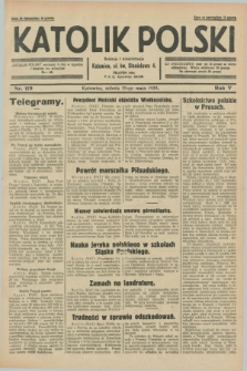 Katolik Polski. R.5, nr 119 (25 maja 1929) + dod.
