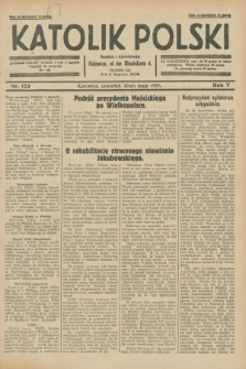 Katolik Polski. R.5, nr 123 (30 maja 1929) + dod.