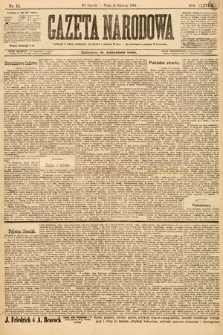 Gazeta Narodowa. 1898, nr 12