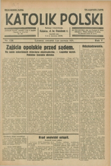 Katolik Polski. R.5, nr 128 (6 czerwca 1929) + dod.
