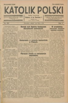 Katolik Polski. R.5, nr 152 (5 lipca 1929) + dod.