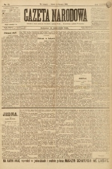 Gazeta Narodowa. 1898, nr 15