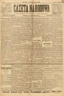 Gazeta Narodowa. 1898, nr 20