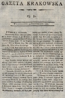 Gazeta Krakowska. 1805, nr 81