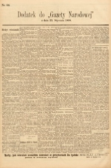 Gazeta Narodowa. 1898, nr 24