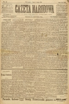 Gazeta Narodowa. 1898, nr 42