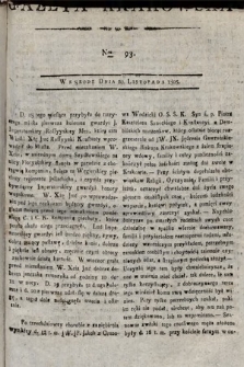 Gazeta Krakowska. 1805, nr 93