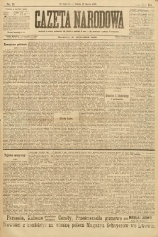 Gazeta Narodowa. 1898, nr 71