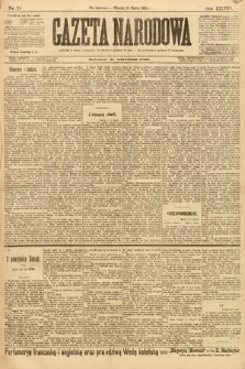 Gazeta Narodowa. 1898, nr 74