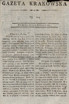 Gazeta Krakowska. 1805, nr 103