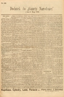 Gazeta Narodowa. 1898, nr 121
