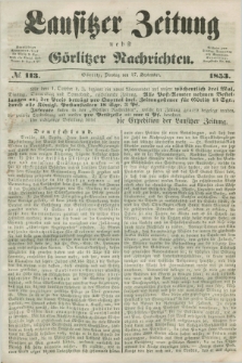 Lausitzer Zeitung nebst Görlitzer Nachrichten. 1853, № 113 (27 September)