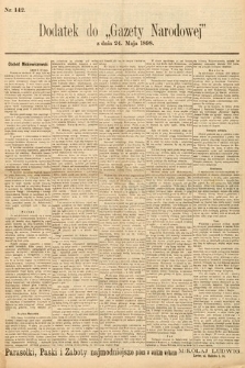 Gazeta Narodowa. 1898, nr 142