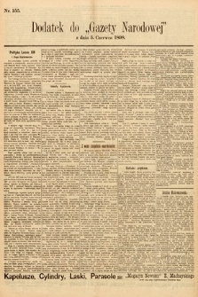 Gazeta Narodowa. 1898, nr 155