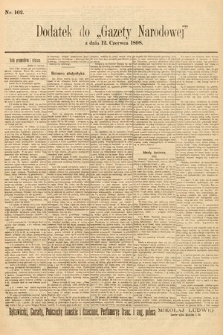 Gazeta Narodowa. 1898, nr 162