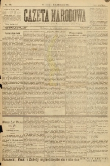 Gazeta Narodowa. 1898, nr 178