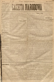 Gazeta Narodowa. 1893, nr 4