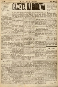 Gazeta Narodowa. 1887, nr 13