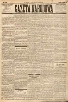 Gazeta Narodowa. 1887, nr 16