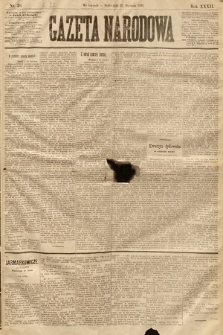Gazeta Narodowa. 1893, nr 20