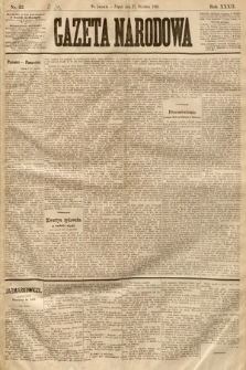 Gazeta Narodowa. 1893, nr 22