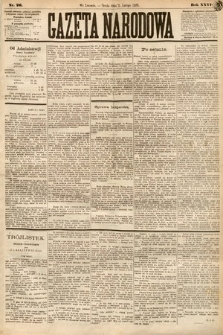 Gazeta Narodowa. 1887, nr 26