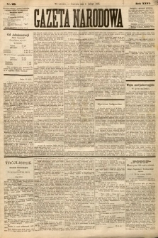 Gazeta Narodowa. 1887, nr 29
