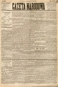 Gazeta Narodowa. 1887, nr 30