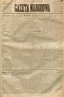 Gazeta Narodowa. 1893, nr 34
