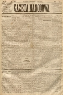 Gazeta Narodowa. 1893, nr 35