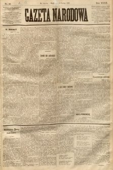 Gazeta Narodowa. 1893, nr 37