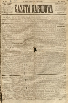Gazeta Narodowa. 1893, nr 38