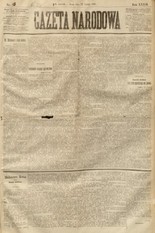 Gazeta Narodowa. 1893, nr 43