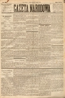 Gazeta Narodowa. 1887, nr 46