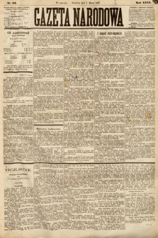 Gazeta Narodowa. 1887, nr 53