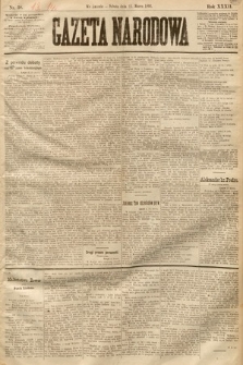 Gazeta Narodowa. 1893, nr 58