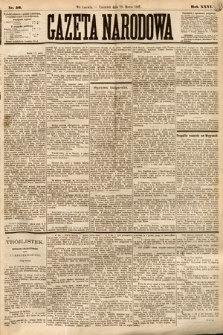 Gazeta Narodowa. 1887, nr 56