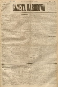 Gazeta Narodowa. 1893, nr 62