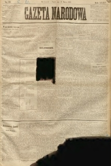 Gazeta Narodowa. 1893, nr 63