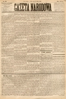 Gazeta Narodowa. 1887, nr 61