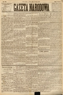 Gazeta Narodowa. 1887, nr 64