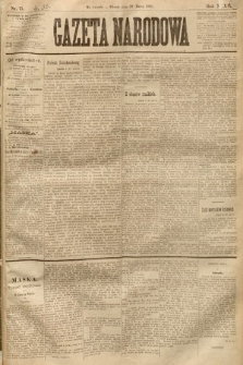 Gazeta Narodowa. 1893, nr 71