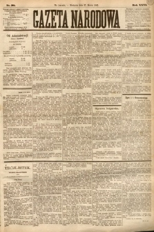 Gazeta Narodowa. 1887, nr 70
