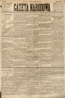 Gazeta Narodowa. 1887, nr 71