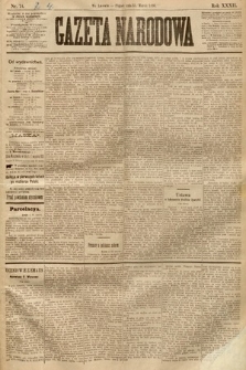 Gazeta Narodowa. 1893, nr 74