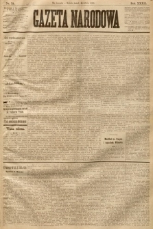Gazeta Narodowa. 1893, nr 75