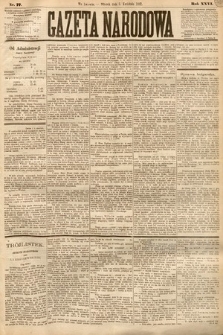 Gazeta Narodowa. 1887, nr 77