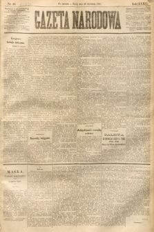 Gazeta Narodowa. 1893, nr 89