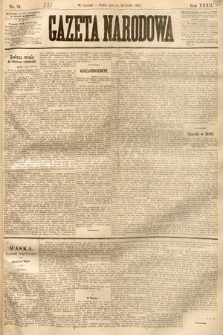 Gazeta Narodowa. 1893, nr 91