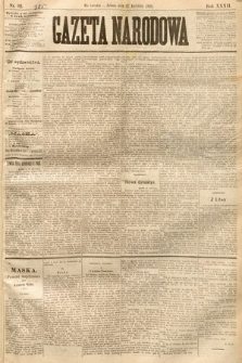 Gazeta Narodowa. 1893, nr 92